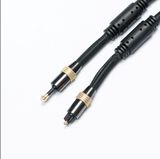 Toslink Optical Cable with Metal Shell Plug