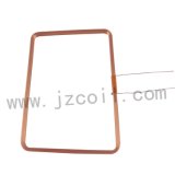 Square Copper RFID Inductor Coil for ID Card Coil