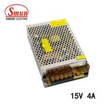Smun S-60-15 60W 15VDC 4A Output AC-DC Switching Power Supply
