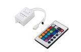 24 Button Wireless RGB LED Strip Controller, China IR Remote 24 Key RGB Controller