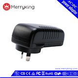 White 12V 2.5A AC DC Adapter for Power Amplifier