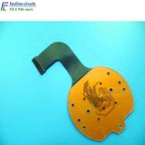 Double Layers PCB Flexible Circuit PCB 2 Oz Copper with 0.25mm Thck for Sensor