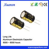 Long Life Low Voltage 470UF 6.3V Capacitor 8000hours