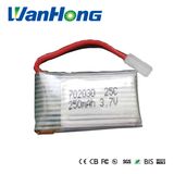 702030pl 250mAh 3.7V 25c Drone Quadcopter Lithium Battery Toy