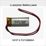 Rechargeable 3.7V 120mAh Li-Polymer Battery Pack