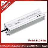 80W Full Function Adjustable Waterproof Power Supply (HLG-80W)