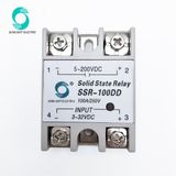 Miniature Solid State Relay SSR 100AMP Single Phase SSR Industrial Relay SSR-100dd