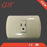 Electrical South American Hot Sale ABS Wall Socket Outlet