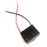 Hotsold Cbb61 Fan Capacitor, Black Color Case, Square Type, 370VAC Tmcf25