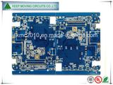 4 Layer Fr4 PCB Immersion Gold with Blue Soldermask