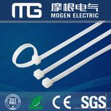 Plastic White Self Locking Nylon Cable Ties