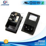 High Quality AC Power Socket with Fuse and Rocker Switch