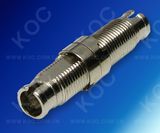 Fiber Optic DIN Adapter Metal with Zirconia Sleeve