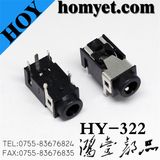 High Quality DIP Phone Jack/ Phone Connector (Hy-322)
