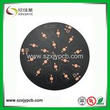 Shenzhen 94V0 Single Layer Aluminum Round LED Printed Circuit Board Assembly