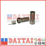 China 75 Ohm Female Rg11 CATV Twist on Connector