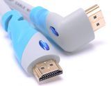 Gold Plated Right Angle HDMI Cable HD 1080P 4k Support