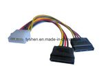 Power Cable for SATA 1 to 2 Style No. SATA-002A