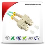 Dlc-Dlc Uniboot Fiber Optic Patch Cord 2.0mm with Violet LSZH Jacket