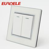 Manufacturer Price 250V/10A 86*86*37mm Electrica Wall Switch and Socket
