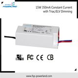 15W 350mA Constant Current Triac/Elv Dimmable LED Driver