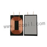 Wireless Charger Receiver Coil Copper Inductor Coil with Soft Ferrite