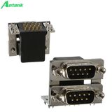 D-SUB Connectors Dual Ports R/a Male/Female