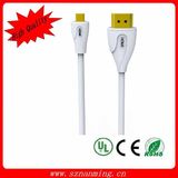 White Color HDMI Converter Micro HDMI Cable
