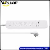 Power Socket 4 Us/Cn Outlets Dual USB Charging Ports C838-C