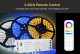 5 in 1 Smart LED Controller for Single Color Dimming/CCT/RGB/RGBW/RGB+CCT LED Strip Light