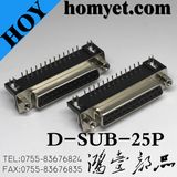 Factory Outlet 25-POS. Right Angle Through Hole Dsub Socket Connectors