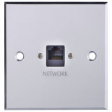 Aluminum Network Wall Socket, Face Plate (9.2046)
