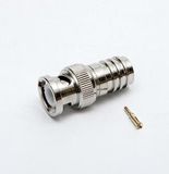 BNC Male to F Crimp Connector for Rg59/6