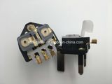 British 3 Pins Electrical AC Plug Insert/Brtain Bsi Power Plug Insert