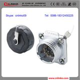 Waterproof Signal 9 Pin Circular Cable Connector