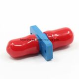 St Sm Simplex Plastic Fiber Optic Adapter