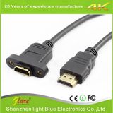 Panel Mount HDMI 2.0 Cable for HDTV 1080P