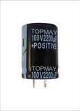 Snap in Terminal 3300UF Aluminum Electrolytic Capacitor