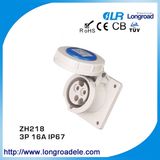 IP67 16A 3 Pin Electric Industrial Plug and Socket