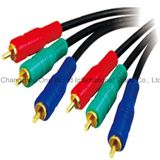 Component Lead 3 RCA Plugs - 3 RCA Plugs Cable
