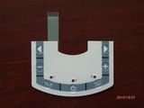 Commercial Tactile Backlit Membrane Switch for Control Panel, Low Power