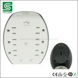 ETL American Socket Outlet Receptacle with USB and Surge Protection