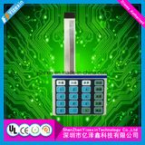 Flat Button Metal Dome Membrane Switch Waterproof with Clear LCD Window