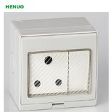 International Standard Outdoor Weatherproof Wall Socket with Switch as Water Proof Socket