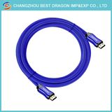 Zinc Alloy 5m 4K 3D Bulk HDMI Cable with Ethernet Gold Plated for HDTV Laptop