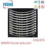 SMT PCB Board with Black and White Oil Fr4