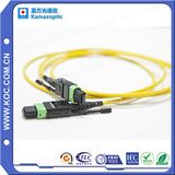 MPO-MPO with Shutter Cap Optical Fiber Jumper