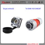 IP67 9pin Metal Connector /Metal Shell Connector/9p M20 Connetor