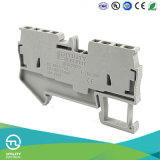 2 in 2 out Spring Cable Insulated Terminal Block