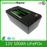 LiFePO4 12V 100ah Lithium Battery for Storage System